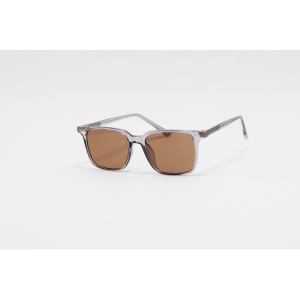 Gentle Monster – 6238 – Grey Translucent Brown – Acetate - Rectangle – Sunglasses