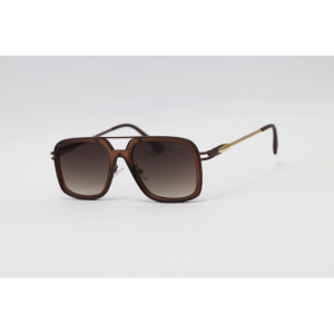Prada - 2A831 - Brown Gradient - Metal - Double Bridge - Aviator - Sunglasses