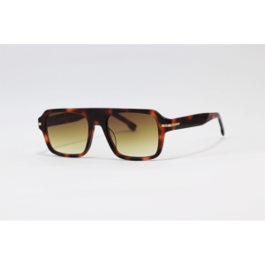 Hugo Boss - 1595 - Tortoise Brown Gradient - Acetate - Rectangle - Sunglasses