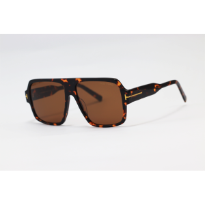 Tom Ford - Camden - 0933 - Tortoise Brown - Acetate - Square - Sunglasses