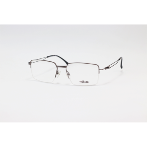 Silhouette - 10777 - Gun Metallic - Metal - Half Rim - Rectangle - Eyewear