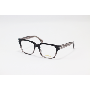 Tom Ford - 56303 - Grey Marble - Acetate - Rectangle - Eyewear