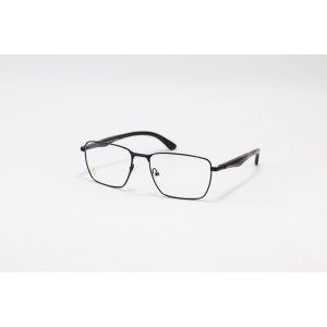 Cartier - 66030 - Black - Metal - Wooden - Rectangle - Eyewear