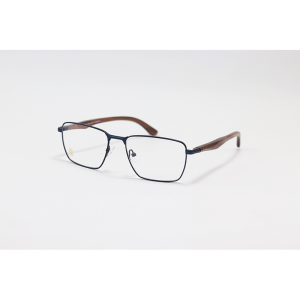 Cartier - 66030 - Blue - Metal - Wooden - Rectangle - Eyewear