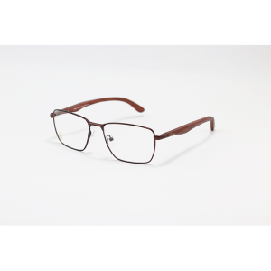 Cartier - 66030 - Brown - Metal - Wooden - Rectangle - Eyewear