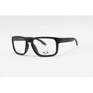 Oakley - Holbrook RX - OX8156-155 - Satin Black - Acetate - Rectangle - Eyewear