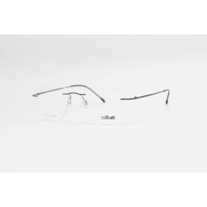 Silhouette - 1024 - Gun Metallic - Metal - Rimless - Eyewear