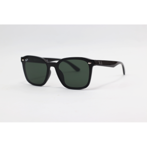 Ray B - 4392 - Black Green - Acetate - Square - Sunglasses