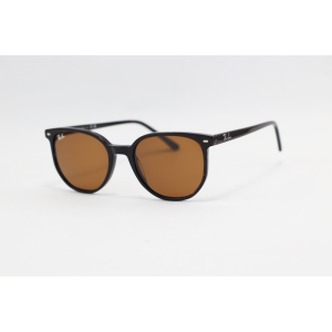 Ray B - ELLIOT - 2197 - Brown - Acetate - Oval - Sunglasses