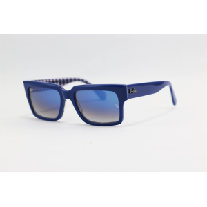 Ray B - INVERNESS - 2191 - Blue Checker - Acetate - Rectangle - Sunglasses