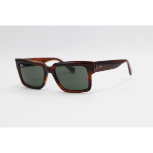 Ray Ban - INVERNESS - 2191 - Stripes Brown Green - Acetate - Rectangle - Sunglasses