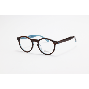 Moscot - VOMMO - Brown Blue - Acetate - Round - Eyewear
