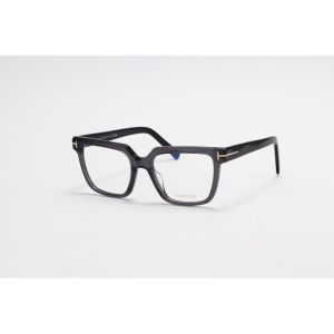 Tom Ford - 5889 - Grey Translucent - Acetate - Square - Eyewear