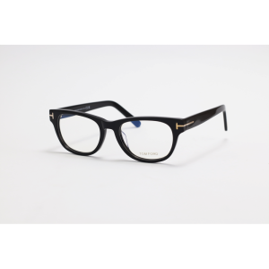 Tom Ford - 5898 - Black - Acetate - Oval - Eyewear