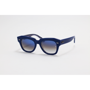 Ray B - RB2186 - STATE STREET - Blue Checker - Acetate - Sunglasses