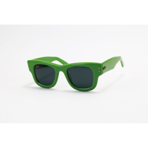 Ray B - WAYFARER PUFFER - RB4940 - Green Black - Rectangle - Sunglasses