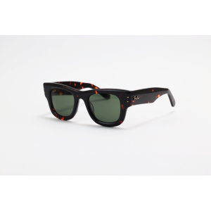 Ray B - WAYFARER PUFFER - RB4940 - Tortoise Green - Rectangle - Sunglasses