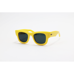 Ray B - WAYFARER PUFFER - RB4940 - Yellow Black - Rectangle - Sunglasses