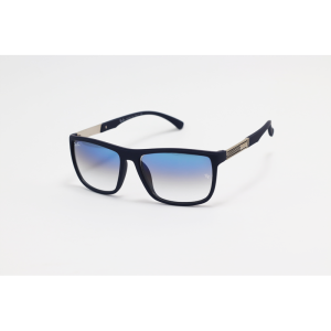 Ray B - 2516 - Matte Blue Gradient - Acetate - Rectangle - Sunglasses