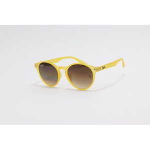 Ray B - 8317 - Yellow Brown Gradient - Acetate - Oval - Sunglasses