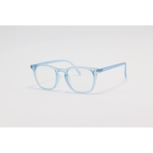Moscot - 8602 - Matte Blue Translucent - Acetate - Blue Cut - Rectangle - Eyewear