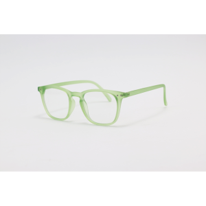 Moscot - 8602 - Matte Green Translucent - Acetate - Blue Cut - Rectangle - Eyewear