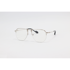 Gentle Monster - 5151 - Silver - Metal - Aviator - Blue Cut - Half Rim - Eyewear