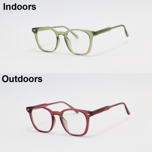 Dior - 52613 - Translucent Green - Acetate - Square - Chameleon - Eyewear