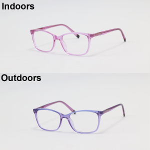 Dior - 77001 - Translucent Pink - Acetate - Rectangle - Kids - Chameleon - Eyewear