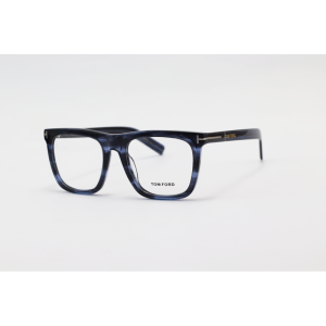 Tom Ford - 5452 - Blue Stripe - Acetate - Square - Eyewear