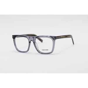 Tom Ford - 5452 - Grey Translucent - Acetate - Square - Eyewear
