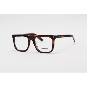 Tom Ford - 5452 - Brown Horn - Acetate - Square - Eyewear