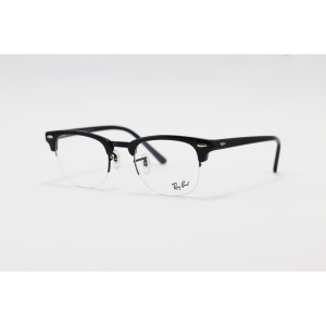 Ray B – 5201 – Black - Clubmaster – Acetate - Metal - Half Rim – Eyewear