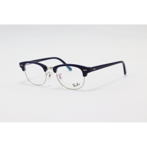 Ray B – 5154S – Silver Blue - Clubmaster – Acetate - Metal – Eyewear