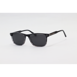 Hugo Boss - 0870 - Black Grey - Acetate - Rectangle - Polarized - Sunglasses