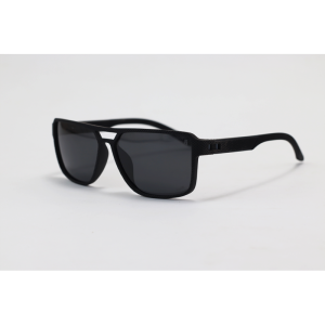 OGA - 8812 - Matte Black - Acetate - Rectangle - Polarized - Sunglasses