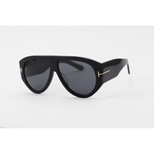 Tom Ford - BRONSON - FT1044 - Black - Acetate - Aviator - Sunglasses
