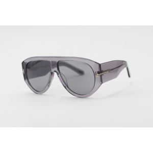 Tom Ford - BRONSON - FT1044 - Grey Translucent - Acetate - Aviator - Sunglasses