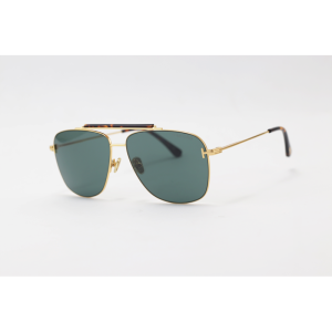 Tom Ford - JADENF - FT1017 - Golden Green - Metal - Aviator - Sunglasses