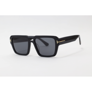 Tom Ford - REDFORD - FT1153 - Black - Acetate - Square - Double Bridge - Sunglasses