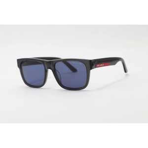 Prada - PS07ZS - Grey Blue - Acetate - Rectangle - Sunglasses