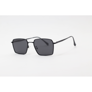 Gucci - 023 - Black - Metal - Rectangle - Polarized - Sunglasses