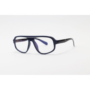 Gucci - 040 - Blue Black - Acetate - Rectangle - Blue Cut - Eyewear