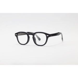 Moscot - 6201 - Black - Acetate - Blue Cut - Rectangle - Eyewear