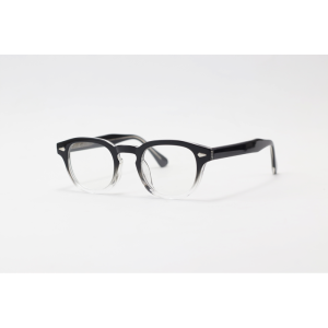 Moscot - 6201 - Black Gradient - Acetate - Blue Cut - Rectangle - Eyewear