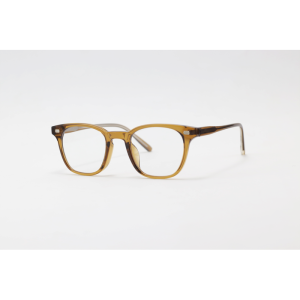 Oliver Peoples - 6241 - Brown Translucent - Acetate - Blue Cut - Square - Eyewear