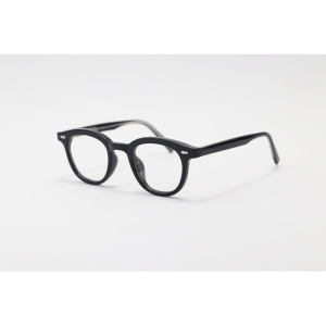 Moscot - 6250 - Black - Acetate - Blue Cut - Round - Eyewear