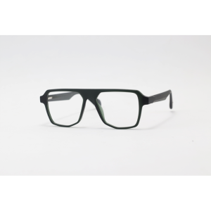 Dior - 8605 - Matte Dark Green - Acetate - Square - Eyewear