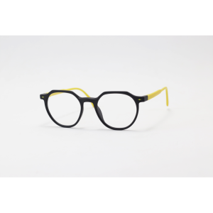Moscot - ML04-08 - Matte Black Yellow - Acetate - Oval - Eyewear