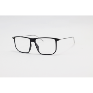 Lindberg - 9070 - Matte Black - Acetate - Metal - Rectangle - Eyewear